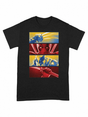 Koszulka Deadpool - Deadpool And Wolverine Boxes