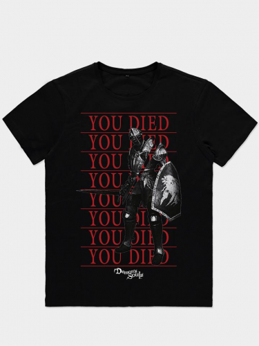 Koszulka Demon's Souls - You Died Knight