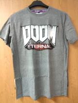 Koszulka Doom: Eternal - Logo, světle šedé