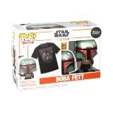 Tričko Star Wars: The Mandalorian - Boba Fett + figurka Funko
