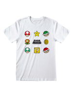 Koszulka Super Mario - Items