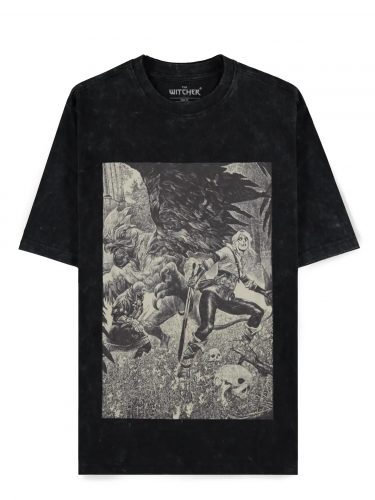Koszulka Wiedźmin 3 - Ciri & Basilisk