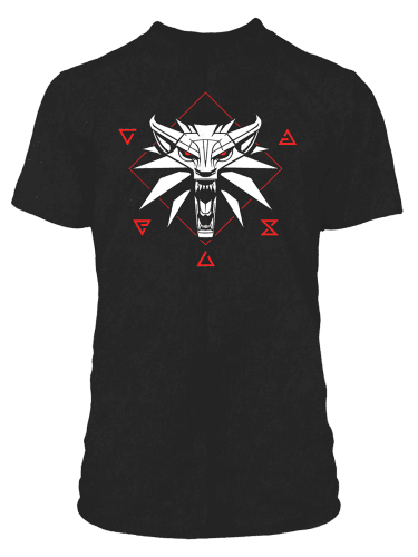 The Witcher 3 koszulka - Red Signs