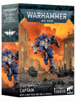 W40k: Space Marines - Captain with Jump Rack and Relic Shield (1 figurka)