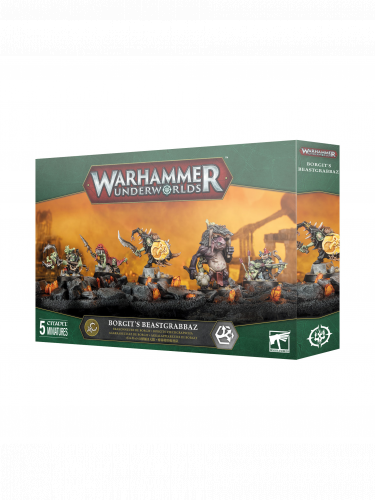Gra planszowa Warhammer Underworlds - Borgit's Beastgrabbaz (5 figurek) (rozszerzenie)