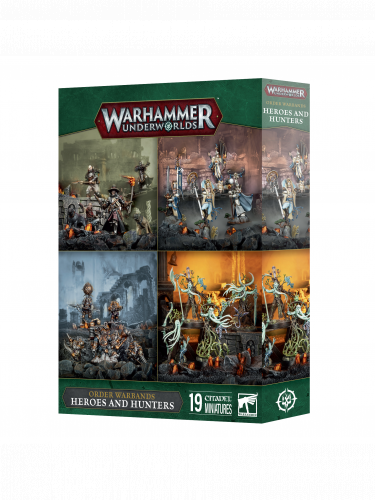 Gra planszowa Warhammer Underworlds - Heroes and Hunters (19 figurek) (rozszerzenie)