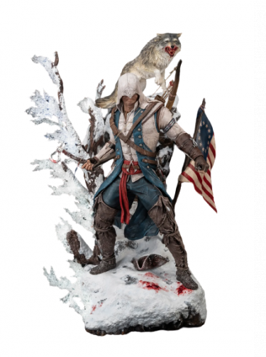 Statuetka Assassins Creed - Animus Connor 1:4 Scale Statue (Czyste Sztuki)