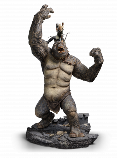 Statuetka Lord of the Rings - Legolas Vs Cave Troll Deluxe 1/10 (Iron Studios)