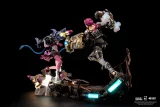 Zestaw statuetek League of Legends - Jinx & Vi 1/6 Scale Statue (PureArts)