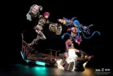 Zestaw statuetek League of Legends - Jinx & Vi 1/6 Scale Statue (PureArts)