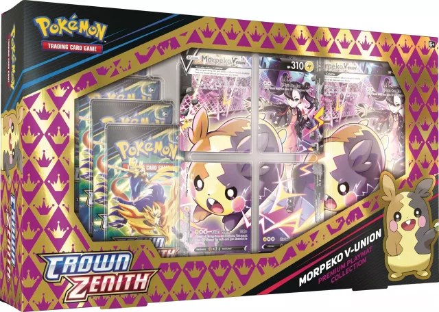 Karetní hra Pokémon TCG: Crown Zenith - Morpeko V-UNION Premium Playmat Collection