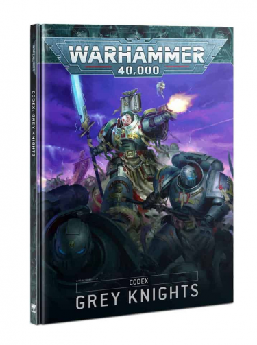Książka W40k: Codex: Grey Knights (2021) (uszkodzona paczka)