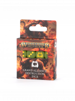 Kości do gry Warhammer Age of Sigmar - Grand Alliance Destruction Dice (16 sztuk)