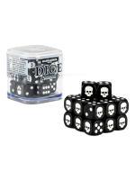 Kości do gry Warhammer Dice Cube (20 szt.), sześciokątne - czarne