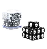 Kostky Warhammer Dice Cube (20 ks), šestistěnné - černé