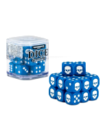 Kości do gry Warhammer Dice Cube (20 szt.), sześciościenne - niebieskie