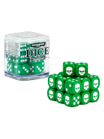 Kości do gry Warhammer Dice Cube (20 sztuk), sześciokątne - zielone