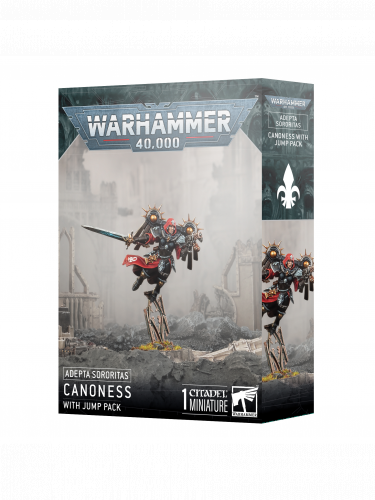 W40k: Adepta Sororitas - Canoness With Jump Pack (1 figurka)