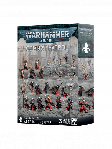 W40k: Adepta Sororitas - Combat Patrol (27 figurek) (uszkodzone opakowanie)
