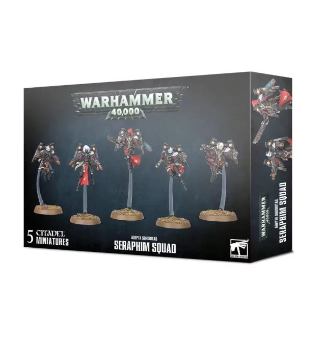 W40k: ADEPTA SORORITAS - Seraphim Squad (5 figurek)