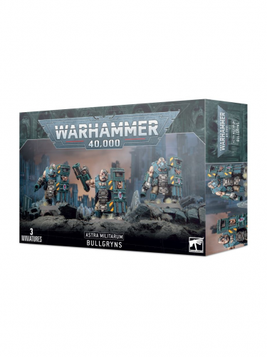 W40k: Astra Militarum - Bullgryns (3 figurki)