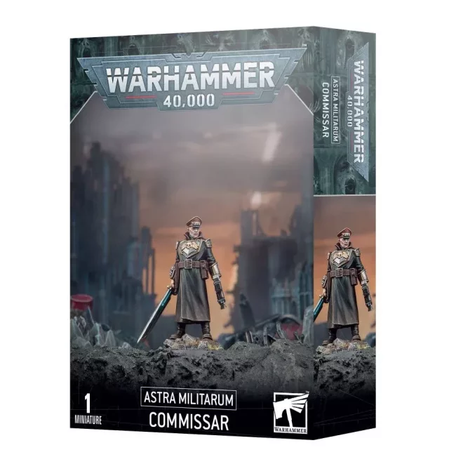 W40k: Astra Militarum - Commissar (1 figurka)