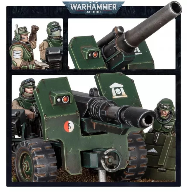 W40k: Astra Militarum - Field Ordnance Battery (2023) (2 figurky)