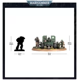 W40k: Astra Militarum - Field Ordnance Battery (2023) (2 figurky)