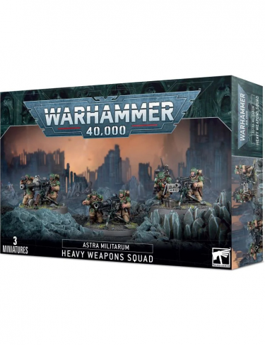 W40k: Astra Militarum - Heavy Weapons Squad (2023) (3 figurki)