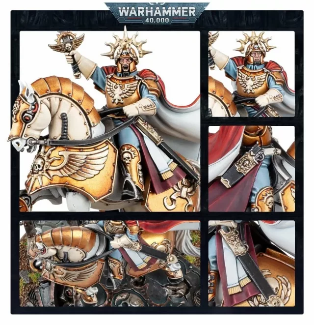 W40k: Astra Militarum - Lord Solar Leontus (1 figurka)