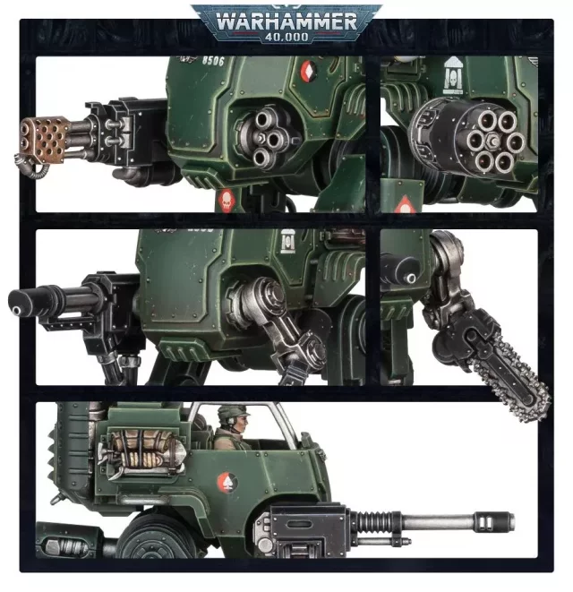 W40k: Astra Militarum - Sentinel (1 figurka)