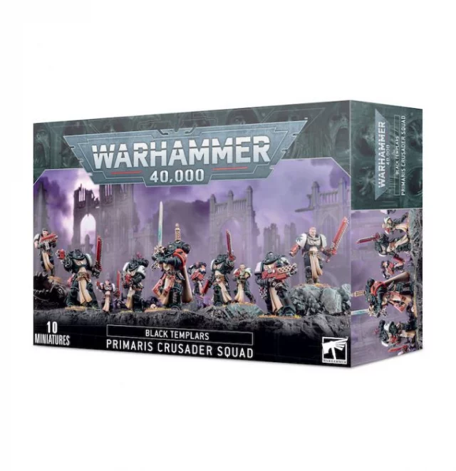 W40k: Black Templars - Primaris Crusader Squad (10 figurek)