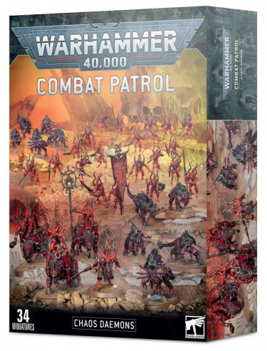 W40k: Chaos Daemons - Combat Patrol (34 figurki)