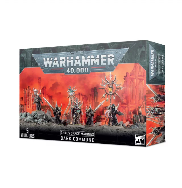 W40k: Chaos Space Marines Dark Commune (5 figurek)