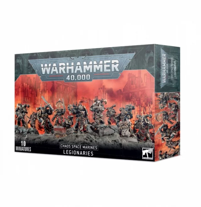 W40k: Chaos Space Marines - Legionaries (10 figurek)