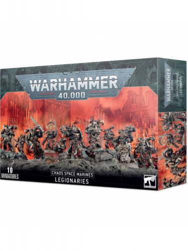 W40k: Chaos Space Marines - Legionaries (10 figurek)