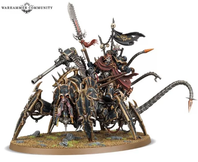 W40k: Chaos Space Marines - Vex Machinator, Arch Lord Discordant kit