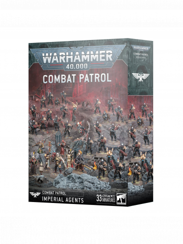 W40k: Combat Patrol - Imperial Agents (33 figurki)