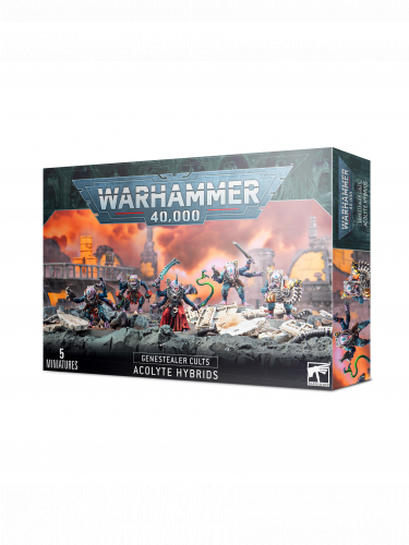 W40k: Genestealer Cults - Acolyte Hybrids (5 figurek)