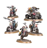 W40k: Genestealer Cults Atalan Jackals (5 figurek) (poškozený obal)