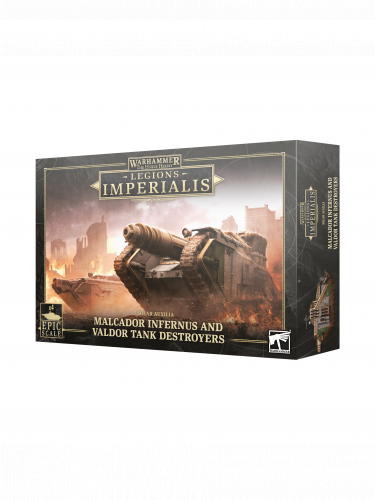 Warhammer: Horus Heresy - Legions Imperialis - Solar Auxilia Malcador Infernus and Valdor Tank Destroyers