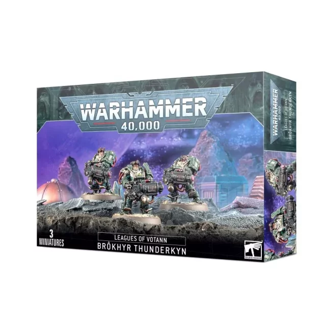 W40k: Leagues of Votann - Brokhyr Thunderkyn (3 figurky)