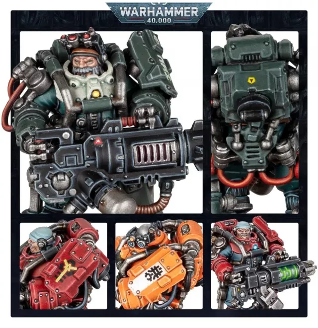 W40k: Leagues of Votann - Brokhyr Thunderkyn (3 figurky)