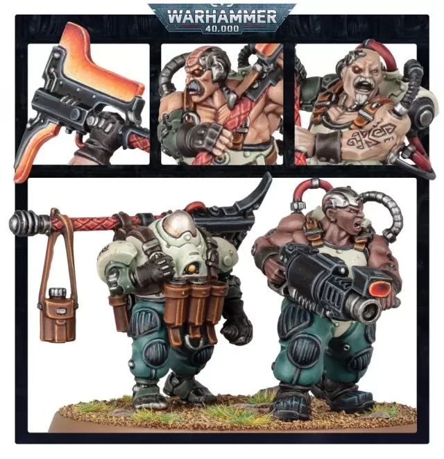 W40k: Leagues of Votann - Cthonian Beserks (5 figurek)