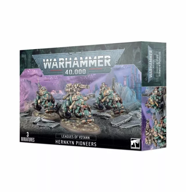 W40k: Leagues of Votann - Hernkyn Pioneers (3 figurky)