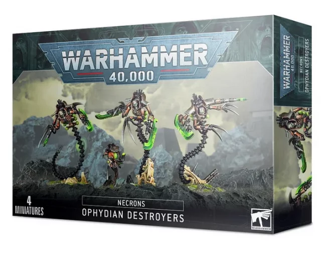 W40k: Necrons Ophydian Destroyers (4 figurky)
