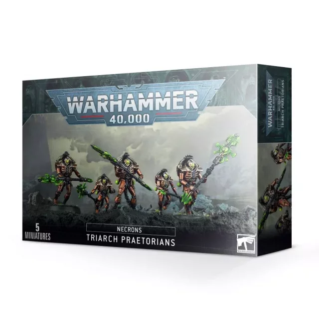 W40k: Necrons - Triarch Praetorians (5 figurek)