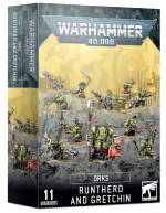 W40k: Orks - Runtherd and Gretchin (11 figurek)