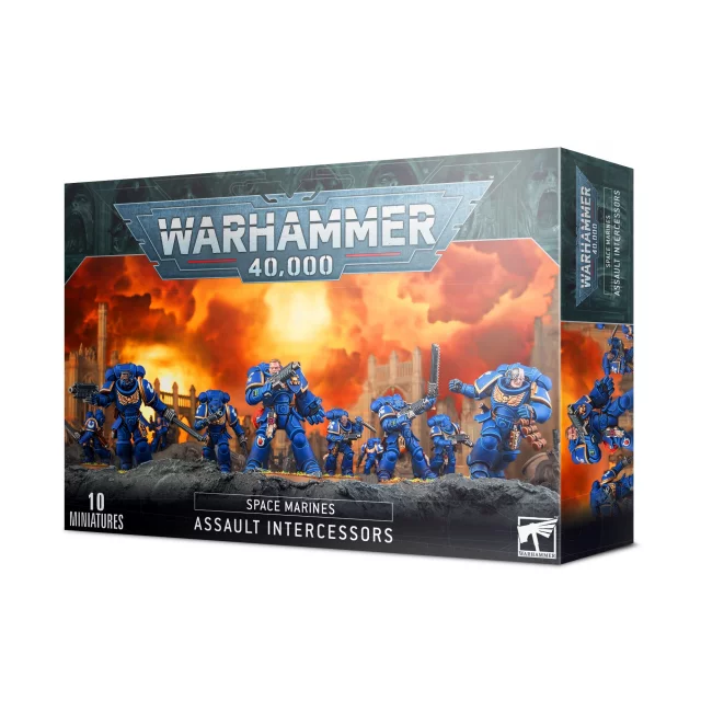 W40k: Space Marines Assault Intercessors (10 figurek)