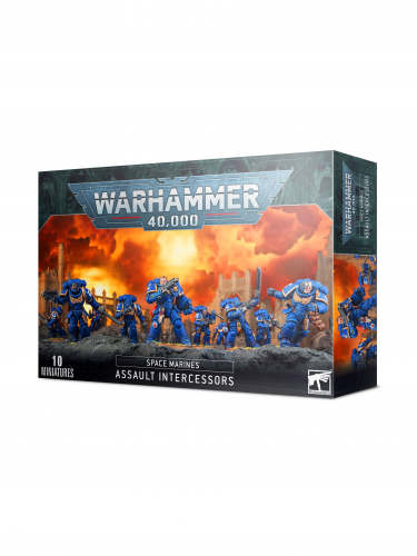 W40k: Space Marines Assault Intercessors (10 figurek)